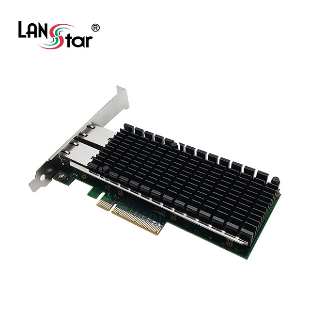 [인텔 X540-T2 RJ-45 10기가 랜카드 PCI-E X8 듀얼포트 WIN11 LS-PCIE-EX540]