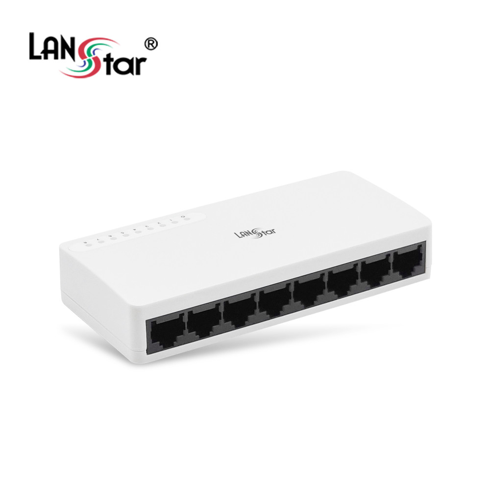 8포트 스위칭허브 LS-S108 100Mbps Auto MDI MDI-X