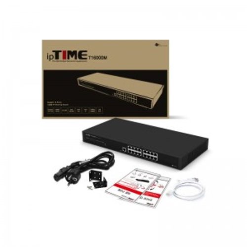 T16000 한글 세팅 콘솔게임지원 TWIN-IP 기가 16포트 기업용 공유기 NAT 가속  VPN  한글설정